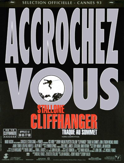 Affiche - Cliffhanger, Traque au Sommet