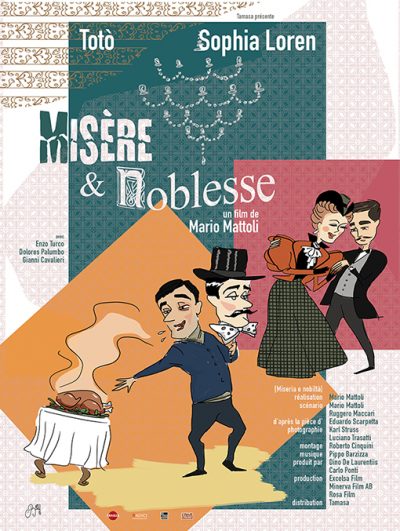 Affiche - Misère et Noblesse – de Mario Mattoli