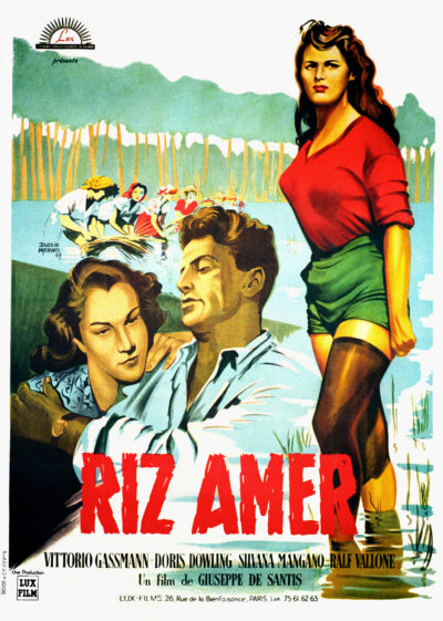 Affiche - Riz amer – Riso Amare