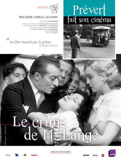 Affiche - Crime de Monsieur Lange (Le)