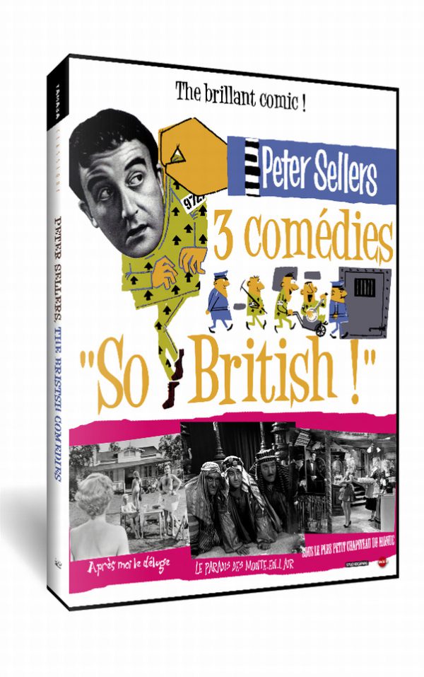 Peter Sellers : 3 comédies "So british"