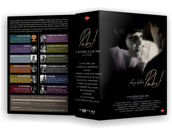 Coffret G.W. Pabst - Le mystère d'une âme | 12 films dont 3 en combo Blu-ray DVD