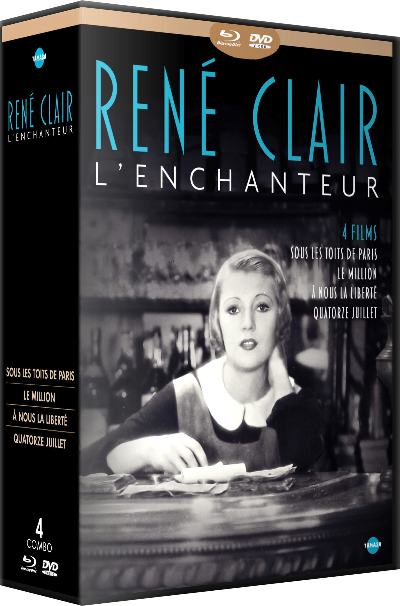 Coffret René Clair - L'enchanteur (4 films)