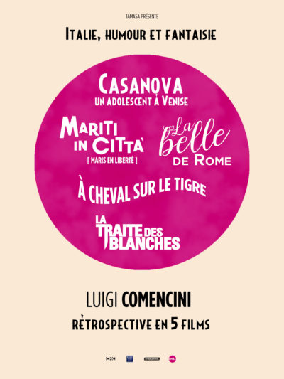 Affiche - Luigi Comencini : Italie, humour et fantaisie !