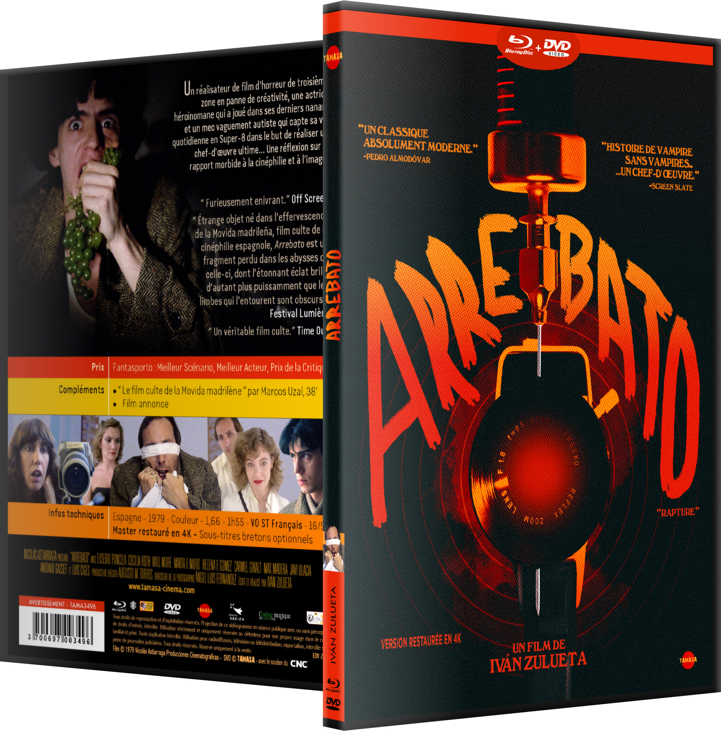 Arrebato - Combo Blu-ray et DVD – Image 2